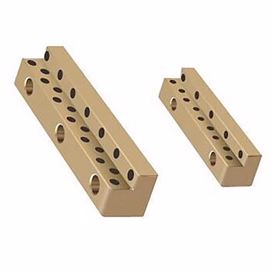 Bronze Oilless Plate with Graphite Plugs Custom Made Bearing Bush Bronze Bushing Oilless Bearing